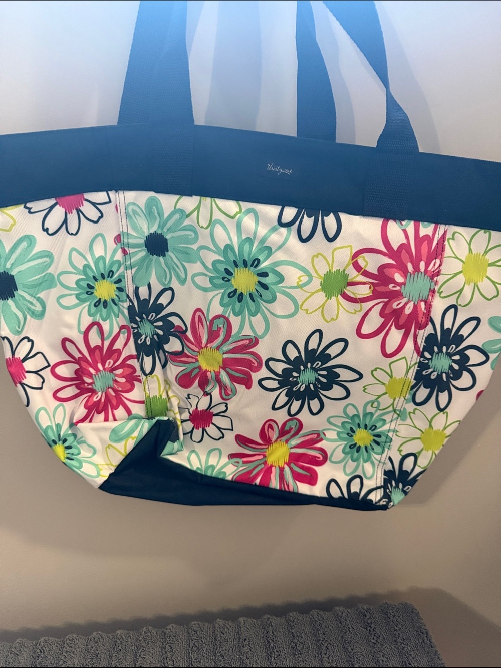 31 bag Floral Canvas Tote Bag